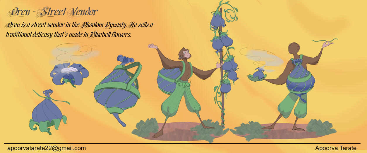 Oren - Character Design